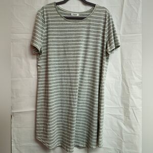 Ours Striped T-Shirt Dress